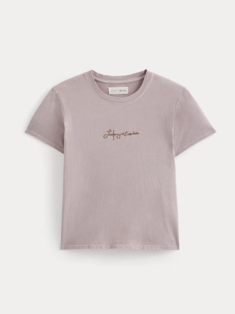 EVERLANE EVERLANE X THE LAUFEY FOUNDATION BOX-CUT TEE