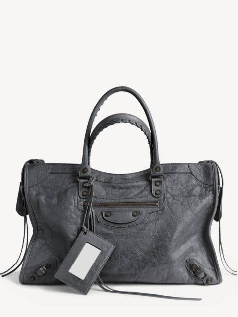 BALENCIAGA Le City Bag Large in Volcanic Rock