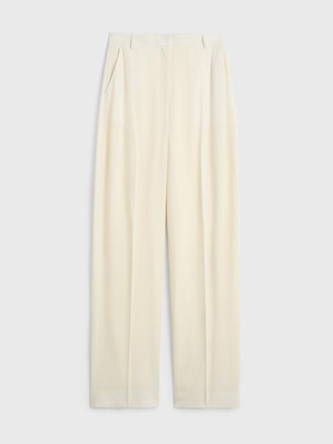 TOTEME High-waist trousers ecru