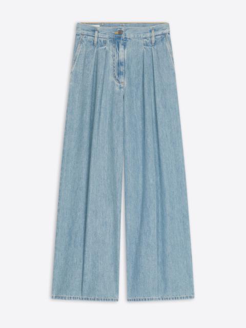 Dries Van Noten WIDE PLEATED JEANS