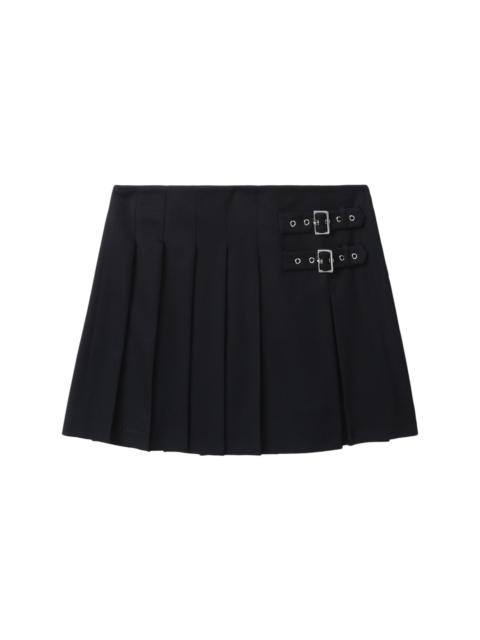 We11done pleated midi skirt