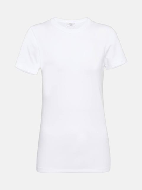 Brunello Cucinelli Cotton-blend T-shirt