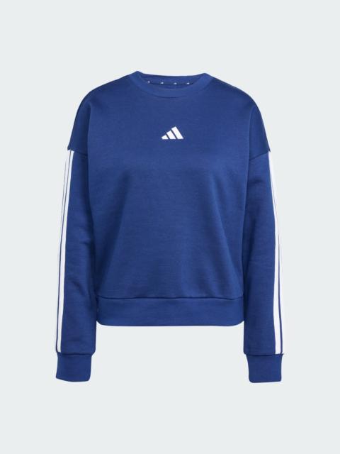 adidas Essentials 3-Stripes Fleece Sweatshirt