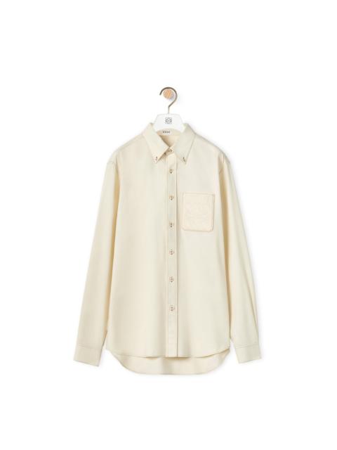 Loewe Anagram pocket shirt in cotton