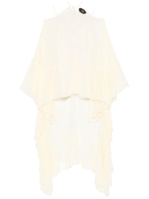 Taller Marmo silk mini dress