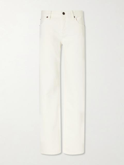 FRAME The Lowkey Low-rise Straight-leg Jeans