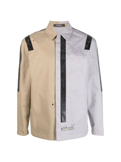 A-COLD-WALL* Mackintosh panelled shirt