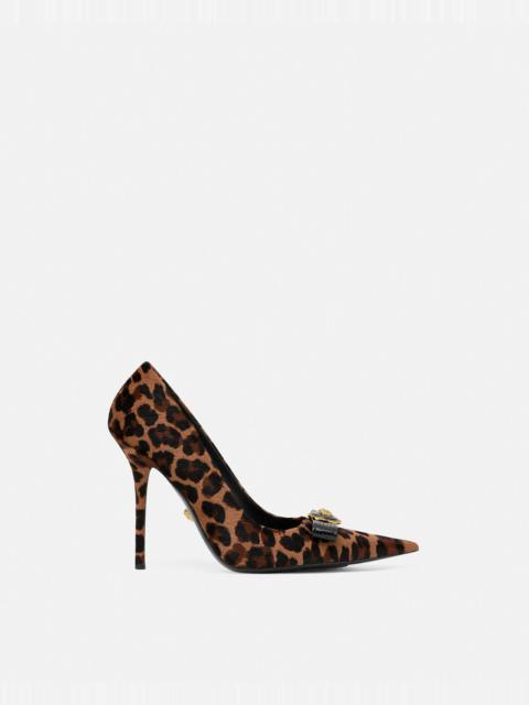 Leopard Gianni Ribbon Pumps 110 mm