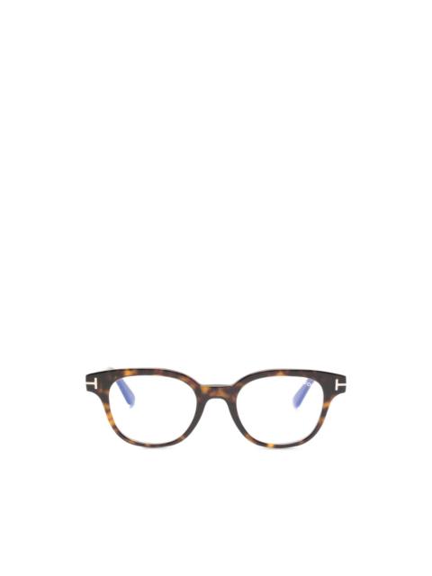 TOM FORD geometric frame glasses