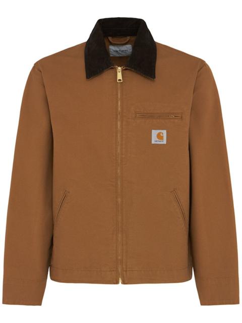 Carhartt Detroit cotton canvas zip jacket