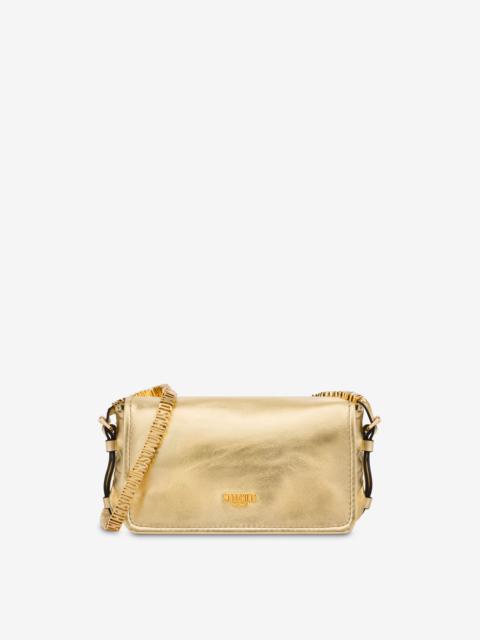 Moschino MINI LETTERING SMALL CROSSBODY BAG