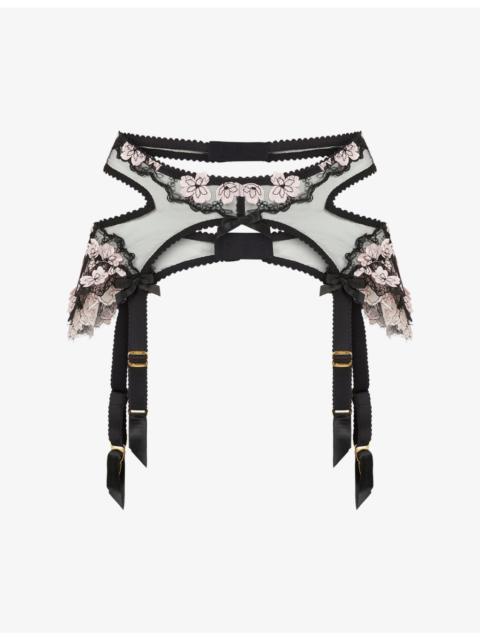 Agent Provocateur Andiee Floral Lace Suspender