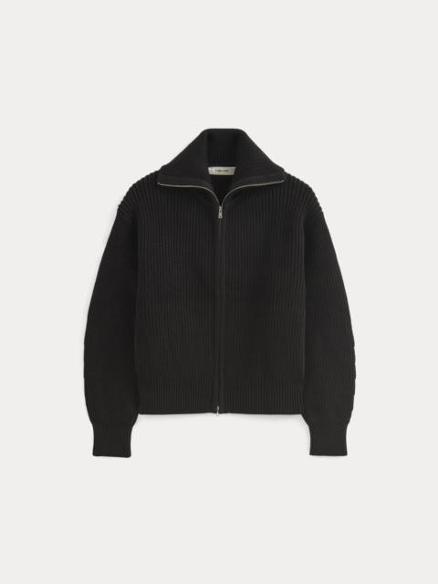 EVERLANE THE FULL-ZIP SWEATER IN EVERYDAY COTTON