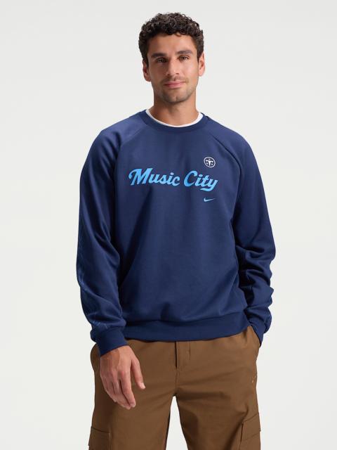 Nike Tennessee Titans Rivalries Collection Primary Men's Nike Dri-FIT NFL Pullover Crew