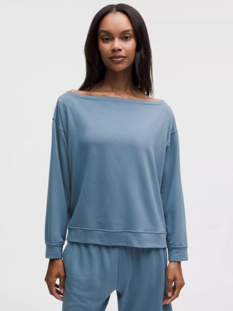 lululemon BeCalm Oversized Boatneck Long-Sleeve Shirt