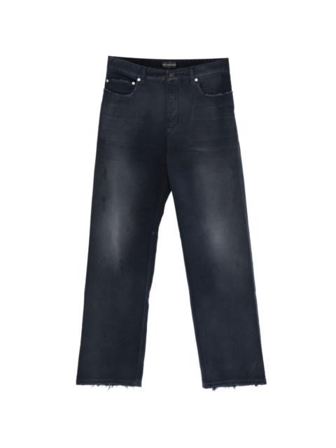 BALENCIAGA wide-leg jeans