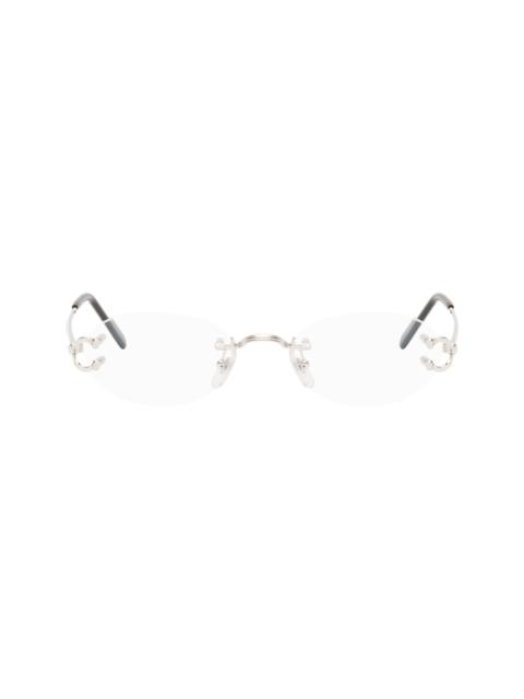 Cartier Silver Signature C Optical Glasses