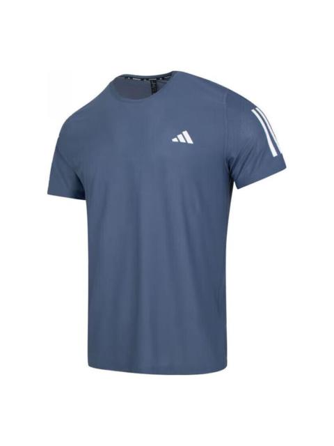 adidas Own The Run T-Shirt 'Blue' IN1515