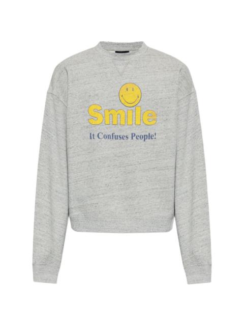 DSQUARED2 smile-print sweatshirt