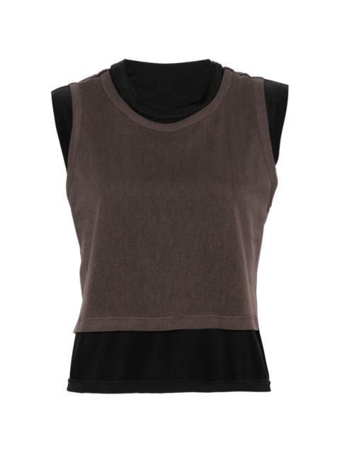 Reversible Feather tank top
