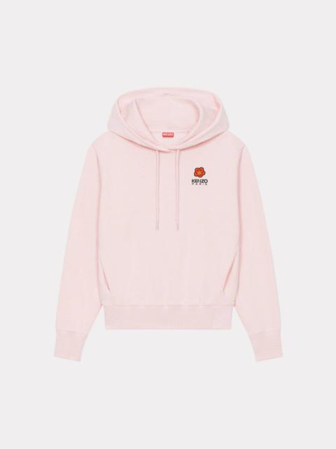 'BOKE FLOWER' motif hooded sweatshirt