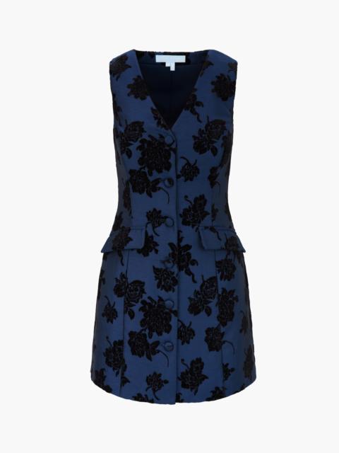 Hill House Home The Rio Dress - Twilight Flocked Brocade
