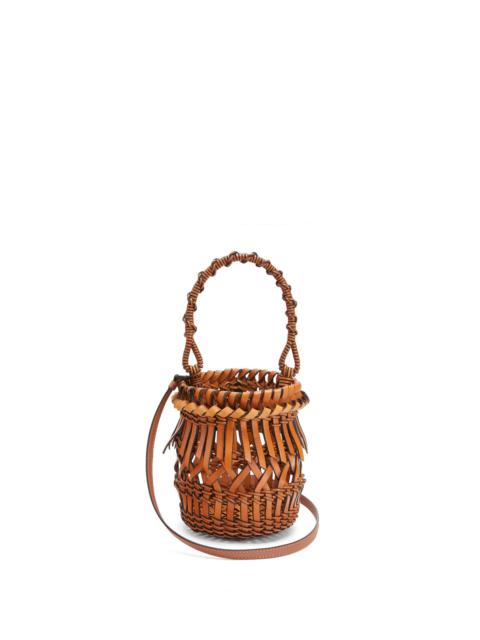 Loewe Small Fringes Bucket bag in calfskin