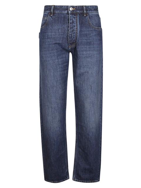 Medium indigo denim jeans