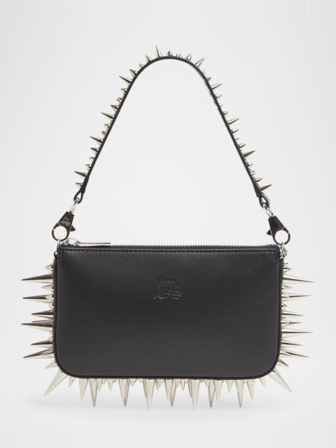 Loubila Mini Spike Leather Shoulder Bag