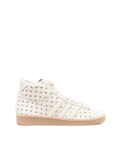 adidas Originals Jabbar woven high-top sneakers