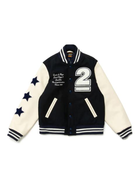 Human Made Human Made x Undercover Last Orgy 2 Varsity Jacket Navy