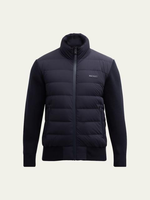 MACKAGE Men's Haney City Hybrid Down Jacket