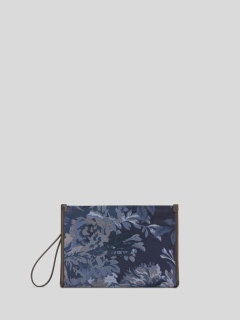 Etro LARGE FLORAL POUCH