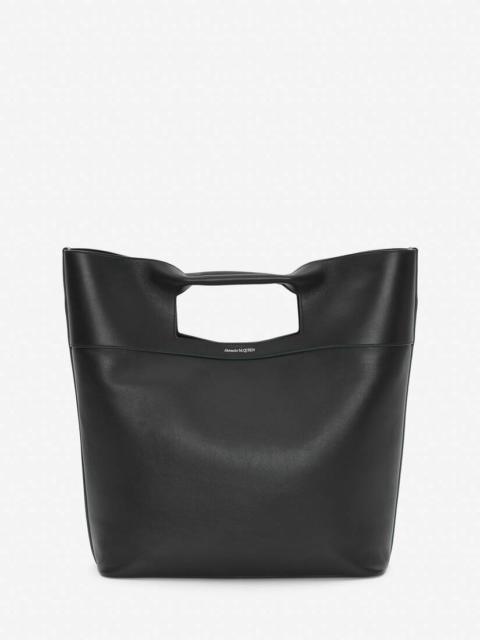 Alexander McQueen Men's The Square Bow Small in Black