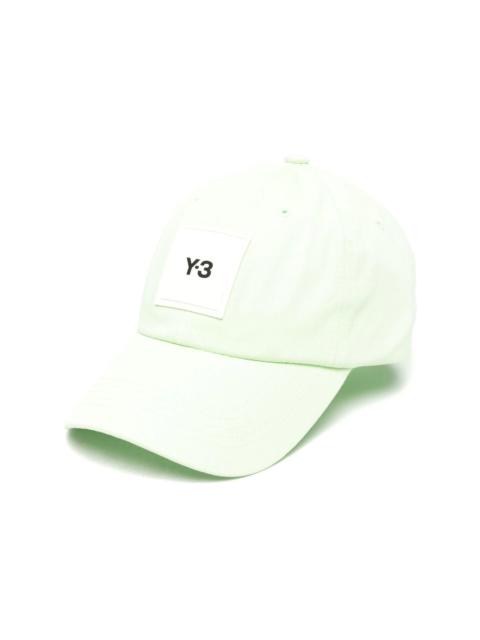 Y-3 logo-patch cotton cap