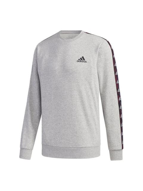 adidas E Tpe Swt Sports Training Round Collar Men's Grey GD5447