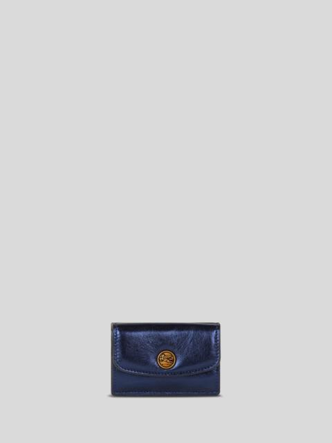 Etro LAMINATED LEATHER COIN PURSE