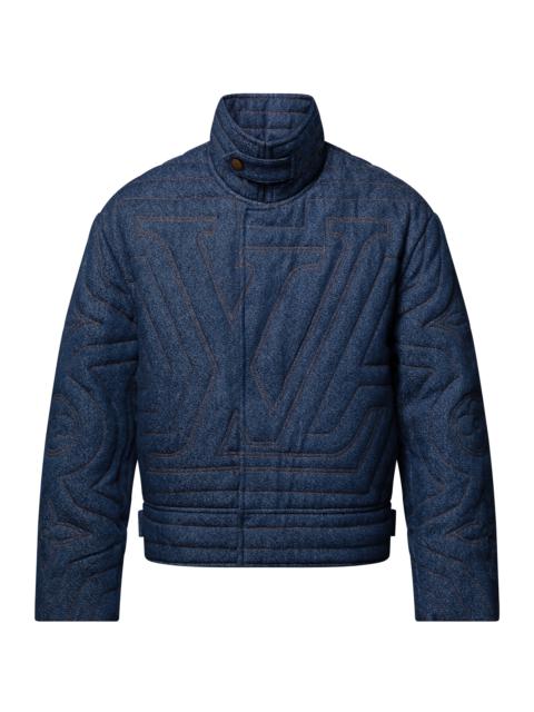 Louis Vuitton Quilted Denim Jacket