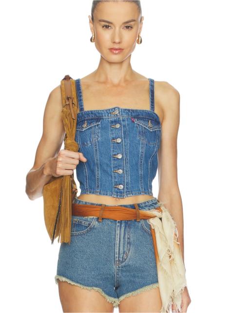 Levi's Denim Tube Top