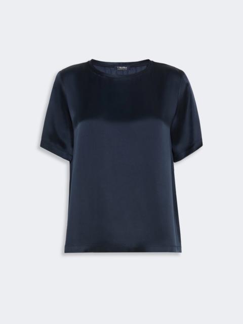 'S Max Mara REA Viscose satin blouse - MIDNIGHTBLUE