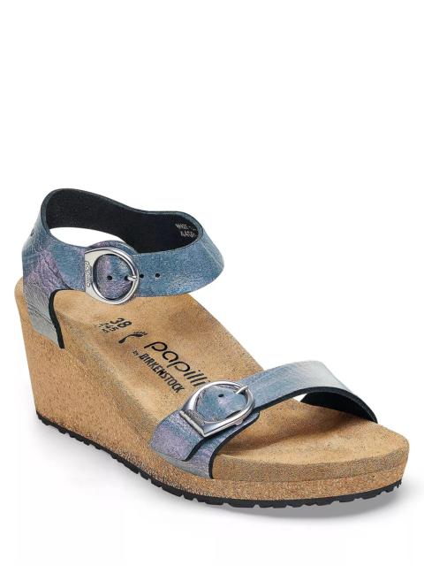 BIRKENSTOCK Women's Soley Ankle Strap Platform Wedge Sandals