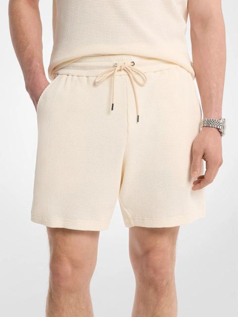 MICHAEL KORS Waffle Knit Shorts