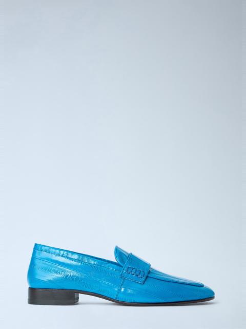 Dries Van Noten Croc-Embossed Leather Loafers