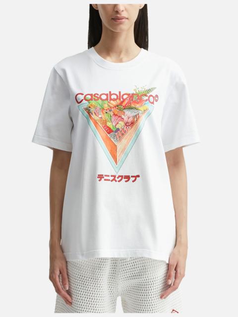 CASABLANCA TENNIS CLUB ICON SHORT SLEEVE T-SHIRT