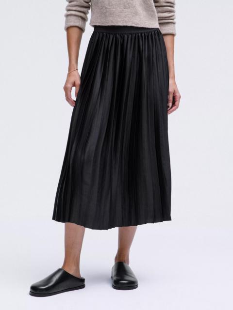 lululemon Satin Pleated Midi Skirt