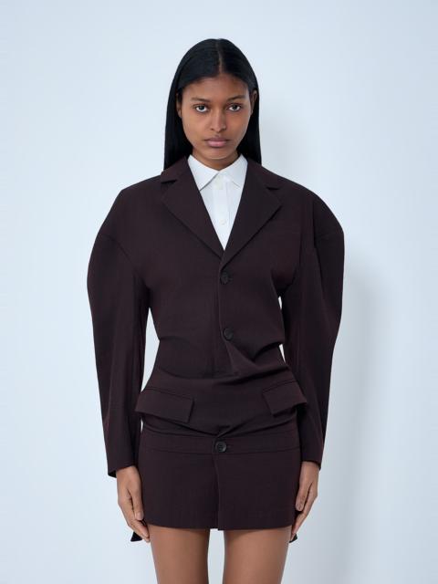 ISSEY MIYAKE Tailored Blazer Mini Dress