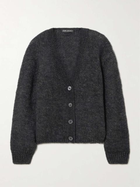 Our Legacy Academy alpaca and wool-blend cardigan