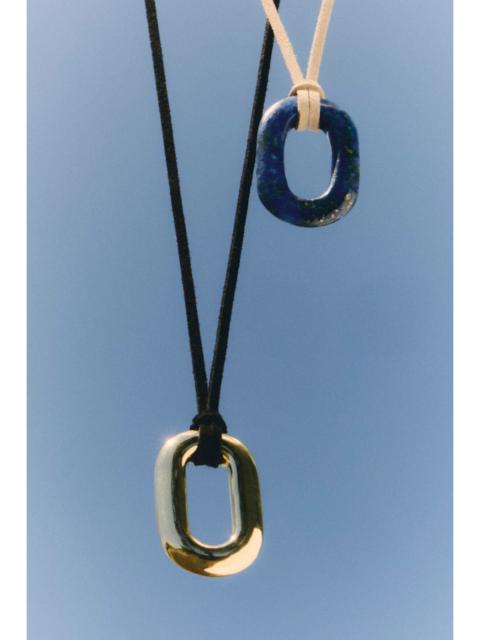 FREE PEOPLE Free-est x ALV Stone On Suede Necklace