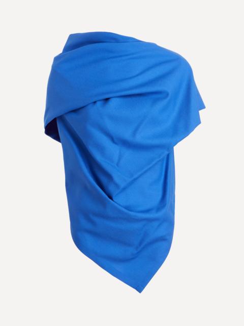 ISSEY MIYAKE UNI-FORM Wool Draped Top