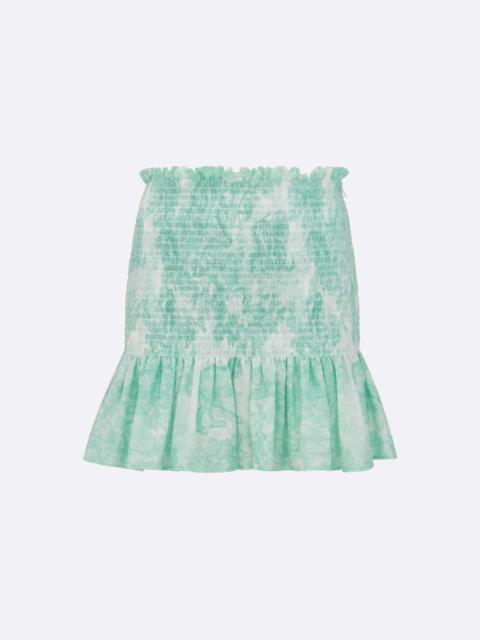 Dior Dioriviera Ruffled Miniskirt